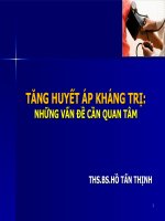 Tiếp Cận Điều trị Tăng Huyết Áp Kháng Trị