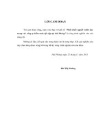 phát triển nguồn nhân lực trong các công ty kiểm toán độc lập tại hải phòng