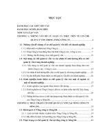 hoàn thiện cơ chế quản lý vốn của tổng công ty sông đà