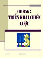 triền khai chiến lược