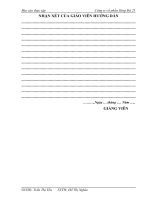 Phân tích tình hình tài chính của nhà máy gạch tuynel quảng yên  công ty cổ phần sông đà 25