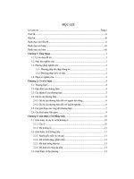 Đồ án kế hoạch Xây dựng thương hiệu