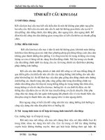 đồ án kết cấu thép  cầu trục 4 dàn