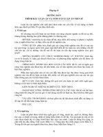 HƯỚNG DẪN TRÌNH BÀY LUẬN ÁN VÀ TÓM TẮT LUẬN ÁN TIẾN SĨ