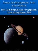 bài 12 sử 9 những thành tựu chủ yếu và ý nghĩa lịch sử của cuộc cm khkt