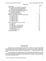 công nghệ chế tạo máy - quy trình thiết kế bạc trục tăng áp