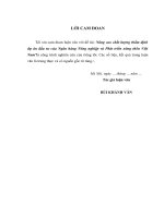 nâng cao chất lượng thẩm định dự án đầu tư của ngân hàng nông nghiệp và phát triển nông thôn việt nam