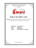 bài 3 PHÁT TRIỂN THỊ TRƯỜNG của CÔNG TY TNHH một THÀNH VIÊN NHÀ nước THUỐC lá THANH hóa