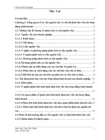 thực trạng cơ cấu nguồn vốn và tình hình đảm bảo vốn cho hoạt động kinh doanh tại công ty tnhh vận tải thịnh hưng