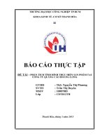 PHÂN TÍCH TÌNH HÌNH THỰC HIỆN sản PHẨM tại CÔNG TY QUẢNG cáo HOÀNG LONG