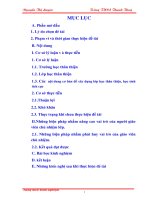 skkn“vai trò của giáo viên chủ nhiệm trong công tác xây dựng lớp học thân thiện, học sinh tích cực