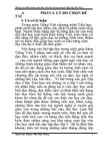 skkn nâng cao khả năng cảm thụ văn học trong các giờ dạy tập đọc lớp 5