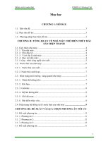 Thiết kế hệ thống xử lý nước thải đạt tiêu chuẩn cho nhà máy chế biến thủy hải sản