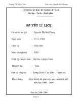 sáng kiến kinh nghiệm cấp thành phố  phát hiện quy luật dãy phân số để hình thành lời giải