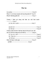 đánh giá chung tình hình sản xuất kinh doanh của xí nghiệp và phân tích tình hình thực hiện chỉ tiêu sản lượng theo các chỉ tiêu sử dụng máy móc thiết bị