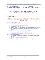 ĐỒ ÁN CUNG CẤP ĐIỆN THIẾT KẾ CUNG CẤP ĐIỆN CHO NHÀ MÁY CƠ KHÍ CÔNG NGHIỆP ĐỊA PHƯƠNG Giáo viên hướng dẫn BẠCH QUỐC KHÁNH (Đề 2)