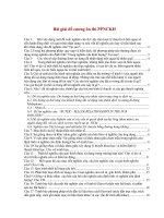 Bài giải đề cương ôn thi Phương pháp nghiên cứu khoa học