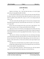 Thiết kế nhà máy sản xuất malt diastilin năng suất 25.000 tấn sản phẩmnăm