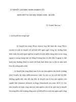 lý thuyết làn sóng trong nghiên cứu  ngôn ngữ và văn hóa thăng long  hà hội