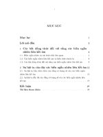 Các bất đẳng thức đối với tổng các biến ngẫu nhiên liên kết âm và ứng dụng