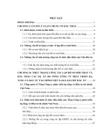 nghiên cứu một số giải pháp nâng cao chất lượng hồ sơ mời thầu của dự án đường ô tô cao tốc hà nội-hải phòng tại tổng công ty phát triển hạ tầng và đầu tư tài chính việt nam