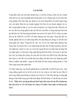 phân tích, xây dựng hiện giá thuê hoặc thuê mua tài sản đối với phương tiện vận tải là xe ô tô chở hàng của công ty cổ phần công nghệ và thương mại việt