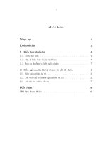 Biến ngẫu nhiên đa trị và các lát cắt đo được