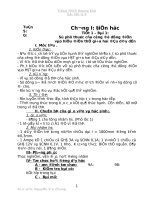 Giáo án  vật lý lớp 9 chuẩn kiến thức cả năm in dùng luôn-THCS Hoàng Kim