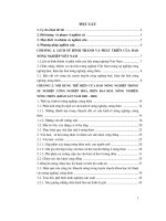 luận văn tìm hiểu báo nông nghiệp việt nam trong sự nghiệp công nghiệp hóa, hiện đại hóa nông nghiệp, nông thôn