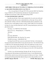 THỰC TRẠNG kế TOÁN CHI PHÍ và TÍNH GIÁ THÀNH sản XUẤT tại CÔNG TY TNHH SX  TM TUẤN KÊNH