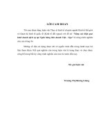 nâng cao hiệu quả kinh doanh dịch vụ tại ngân hàng liên doanh việt - nga