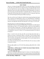 GIAO NHẬN HÀNG HÓA XUẤT NHẬP KHẨU