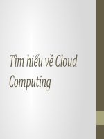Tìm hiểu về cloud computing
