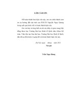 phân tích hiệu quả hoạt động sản xuất kinh doanh của tổng công ty quản lý bay việt nam