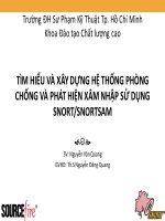 Tìm hiểu và xây dựng hệ thống phòng chống và phát hiện xâm nhập sử dụng snortsnortsam