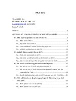 phương hướng và giải pháp phát triển các khu cn trên địa bàn tỉnh vĩnh phúc đến năm 2020