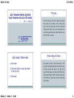 Tiểu luận quản trị học các thành phần cơ bản tạo thành cơ cấu tổ chức