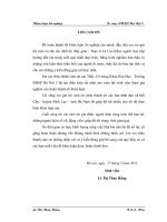 Tính toán thiết kế hệ thống xử lý cấp nước sinh hoạt cho xã Bối Cầu huyện Bình Lục tỉnh Hà Nam