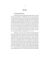 luận văn những giải pháp chủ yếu sử dụng vốn hỗ trợ phát triển chính thức trong các công trình giao thông việt nam