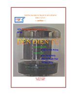 Đề tài về đèn điện tử