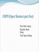 Tiểu luận môn mạng máy tính Tìm hiểu giao thức OSPF (Open Shortest part first)