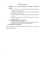 xây dựng chiến lược kinh doanh cho công ty tnhh lan phố