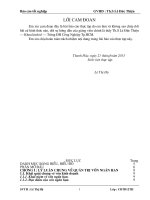 Giải pháp nâng cao hiệu quả quản trị vốn ngắn hạn của công ty TNHH thành minh MTC