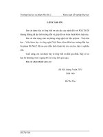 Nghiên cứu chế tạo vật liệu cao su Blend trên cơ sở cao su tái sinh và polyetylen tỷ trọng thấp