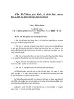 Những quy định về pháp luật trong bảo quản và lưu trữ tài liệu kế toán