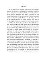 tóm tắt luận án giải pháp quản lý khai thác nhằm bảo vệ và phát triển bền vững nguồn lợi thủy sản tại hồ trị an, tỉnh đồng nai