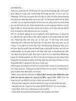 hoạch định chương trình marketing năm 2008 cho một sản phẩm của công ty cổ phần  may vi ệt  hàn