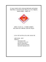 BÀI THUYẾT TRÌNH  LED MA TRẬN