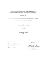 the relationships among supply chain characteristics logistics and manufacturing strategies and performance