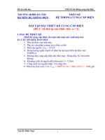 ĐỒ ÁN CUNG CẤP ĐIỆN THIẾT KẾ CUNG CẤP ĐIỆN CHO NHÀ MÁY SẢN XUẤT MÁY KÉO Giáo viên hướng dẫn BẠCH QUỐC KHÁNH (ĐỀ SỐ 2)